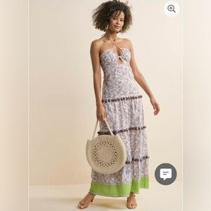 Venus Summer Maxi Dress - Open Back